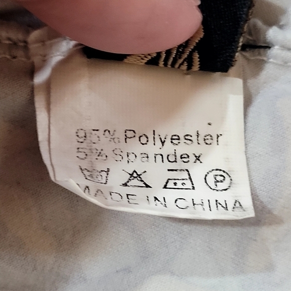 CHERFL XL Colorful Geometric Loungewear Pajama Dress Midi Boho Comfy - Picture 9 of 10